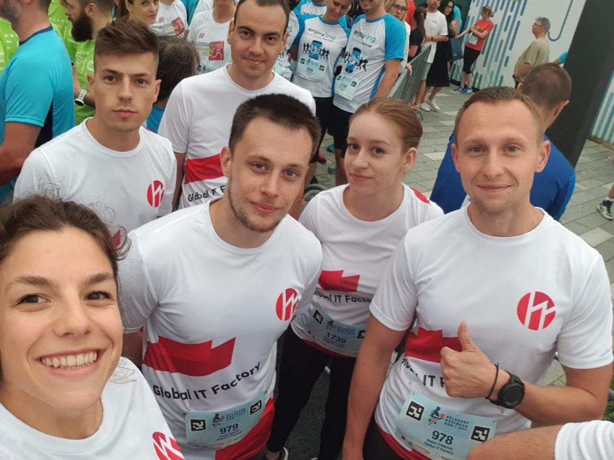 Our team in the Belgrade business run